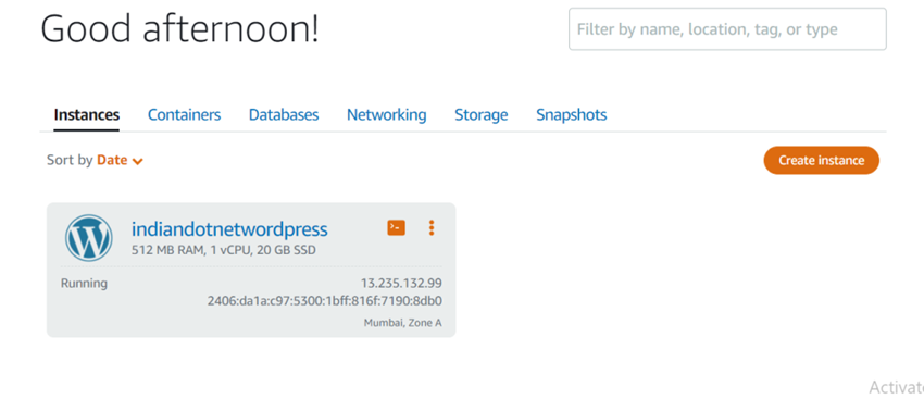 Amazon LightSail - Simple easy way to host wordpress